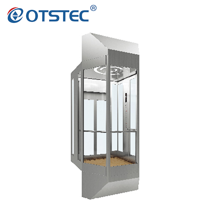 Горячая продажа безопасного наружного стекла панорамный лифт по заводской цене